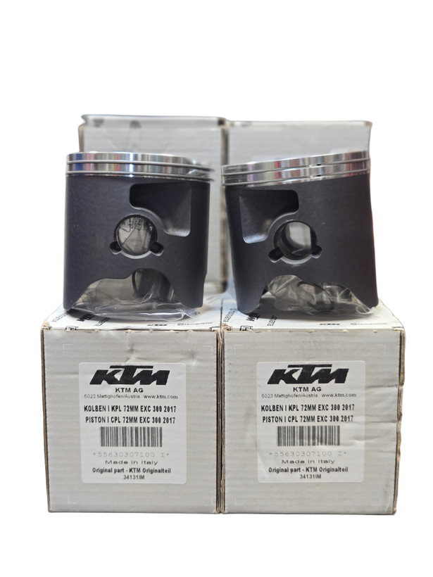 رینگ و پیستون KTM 300 اصلی سایز 2