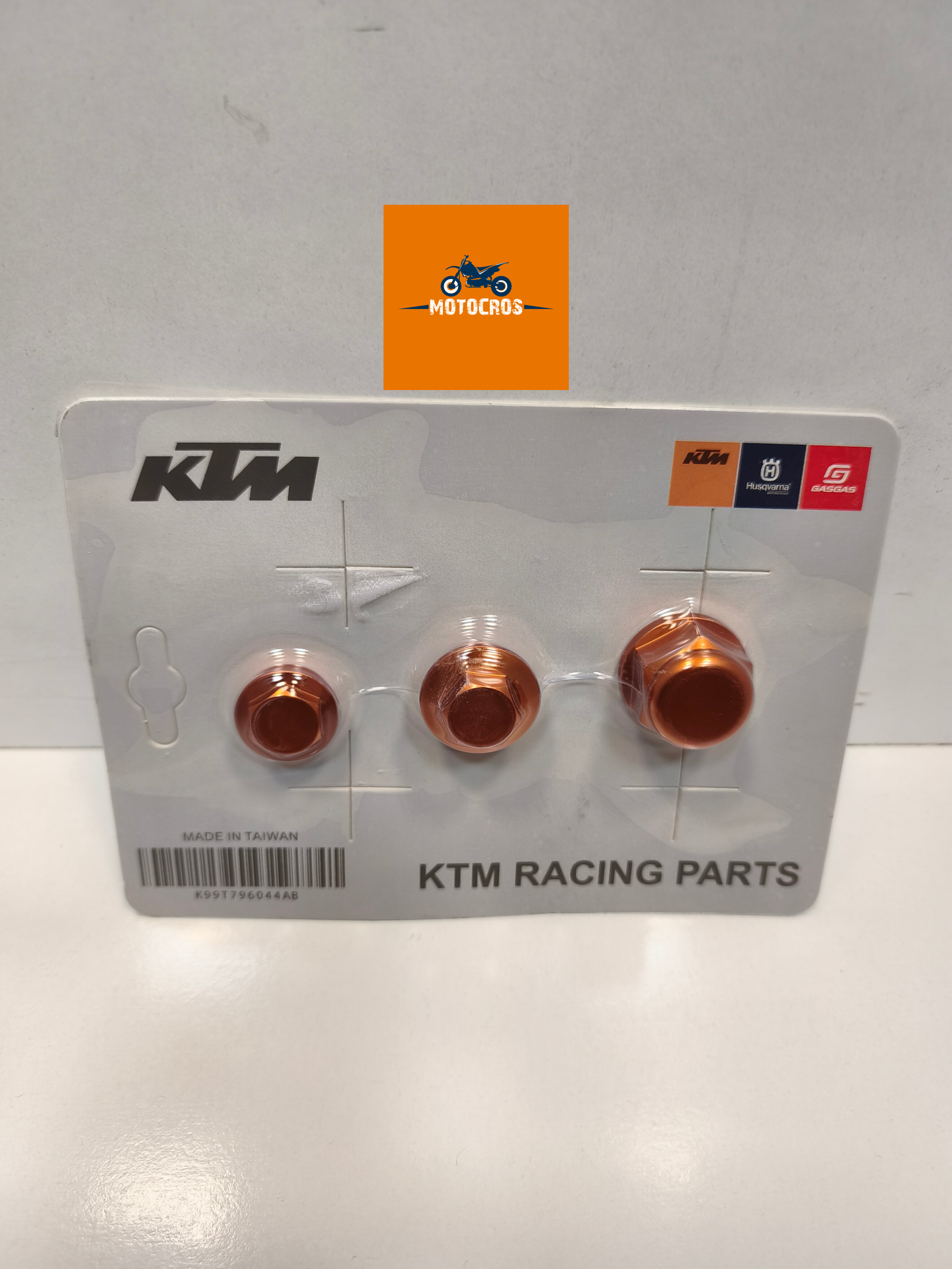 ست پیچ چرخ جلو و عقب KTM نارنجی